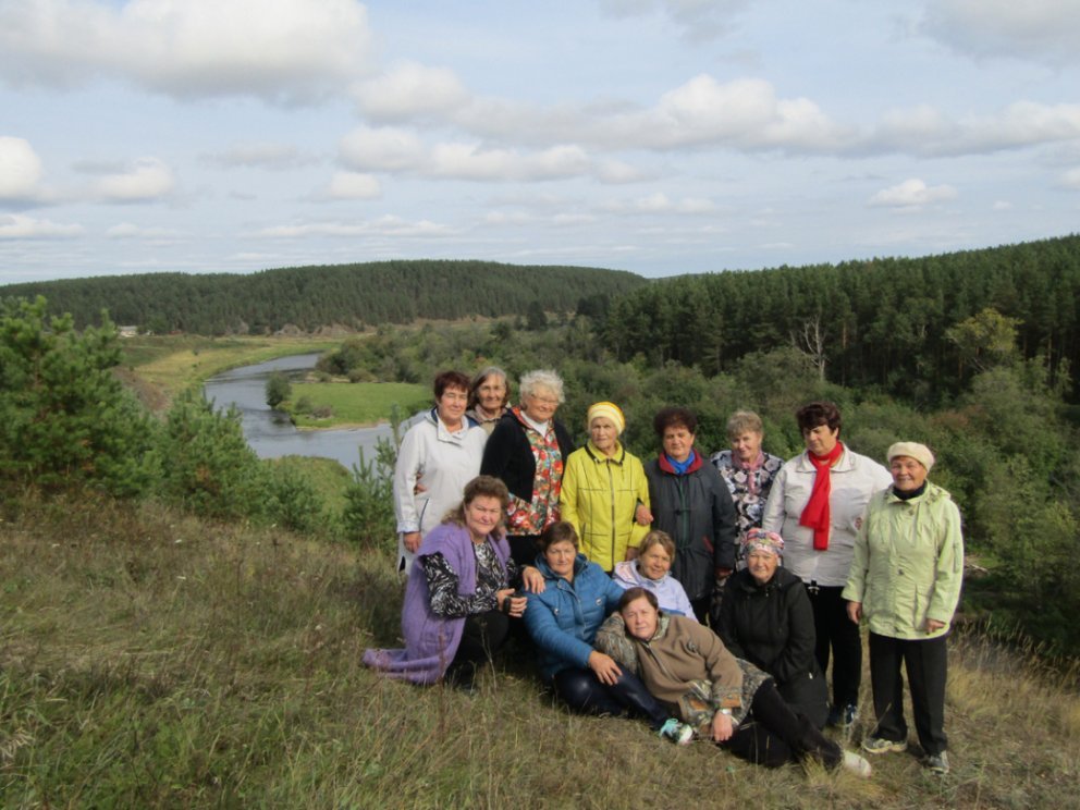 Село Глинское. На Глинских скалах