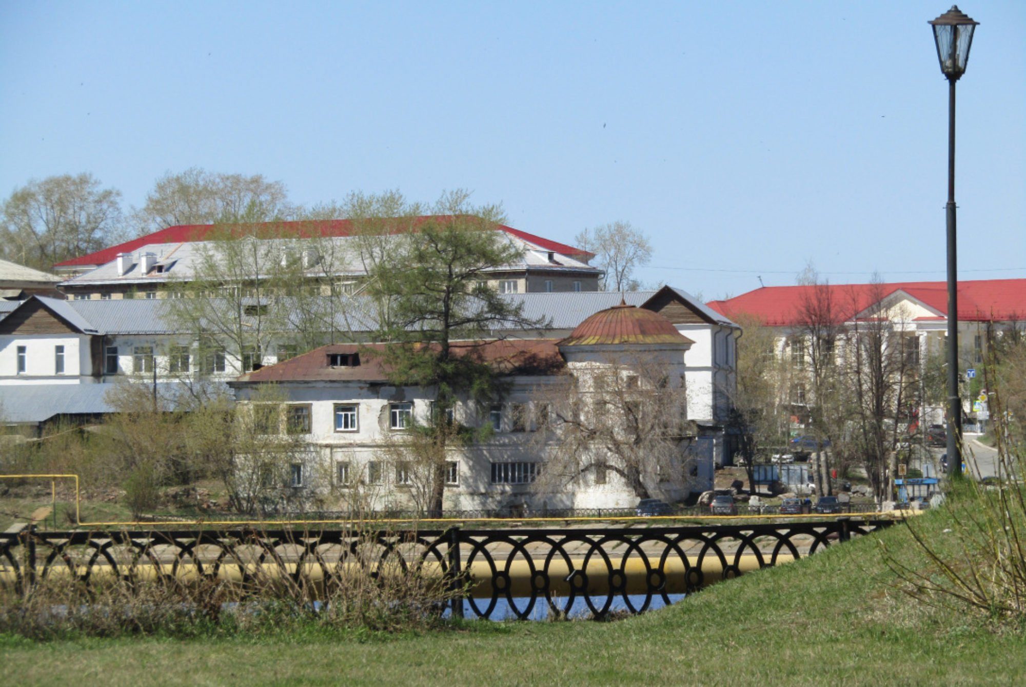 Старинный Господский дом - один из главных архитектурных памятников Режа