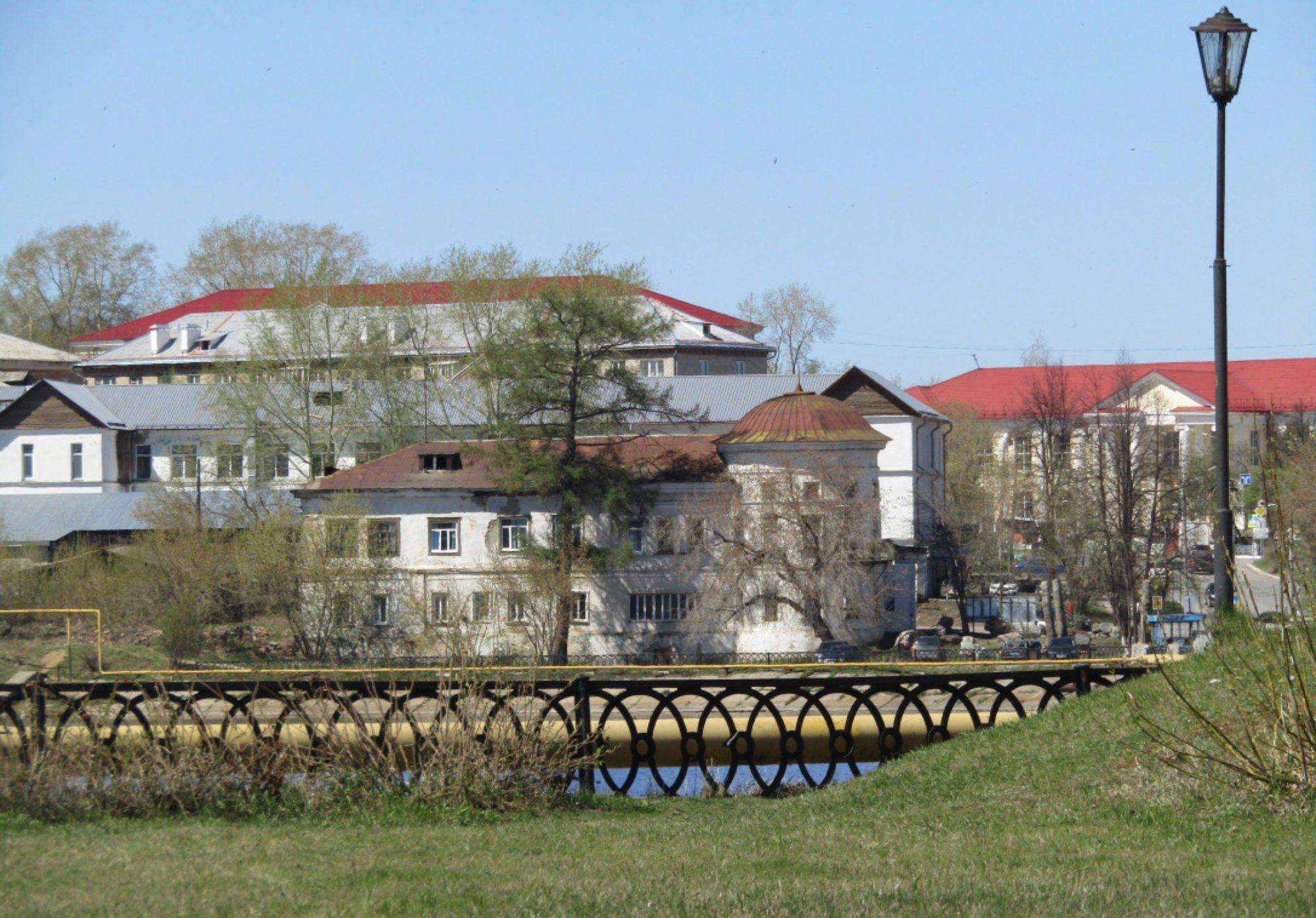 Старинный Господский дом - один из главных архитектурных памятников Режа