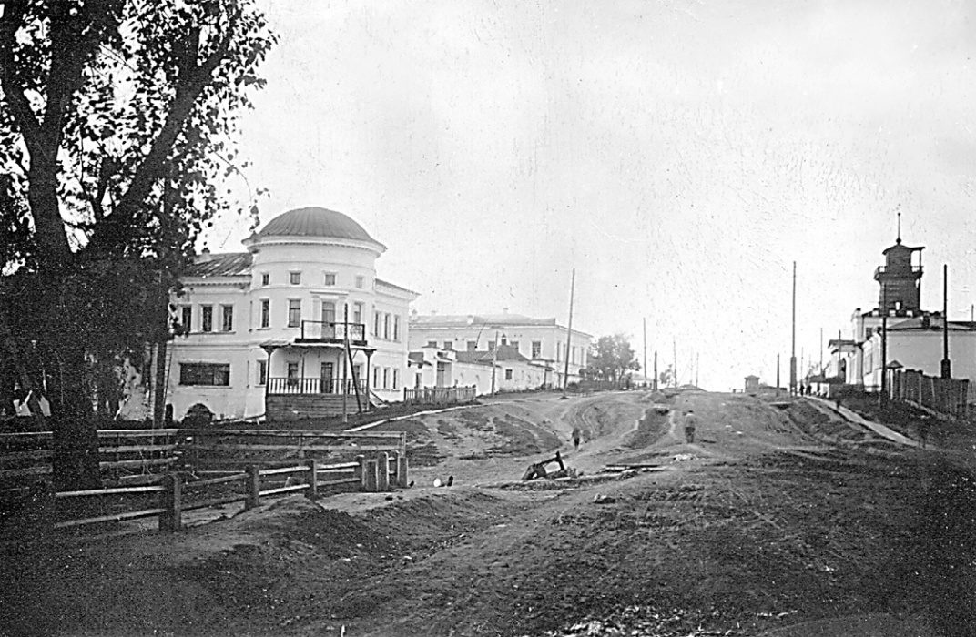 Улица Советская в 1950-е годы