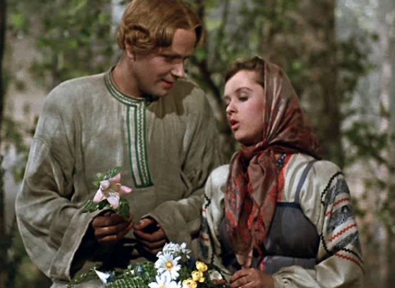 Кадр из фильма «Каменный цветок» (1946 год)