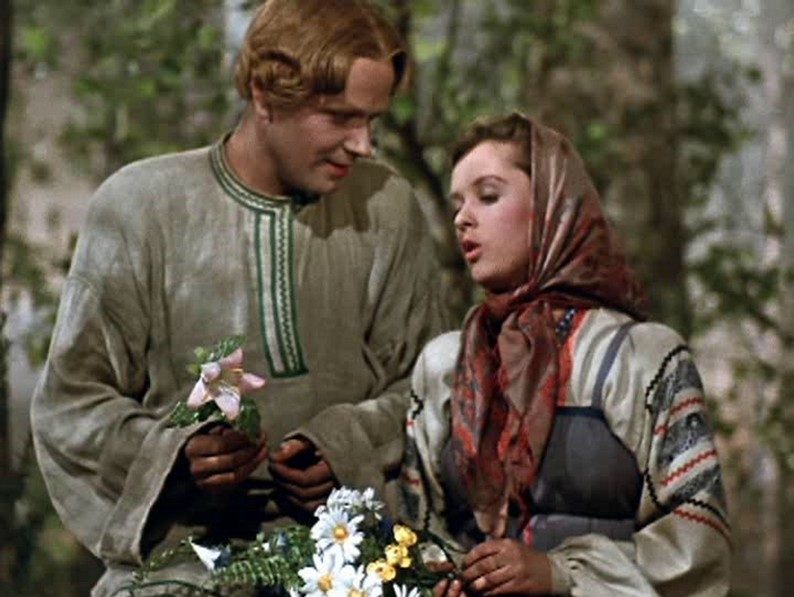 Кадр из фильма «Каменный цветок» (1946 год)