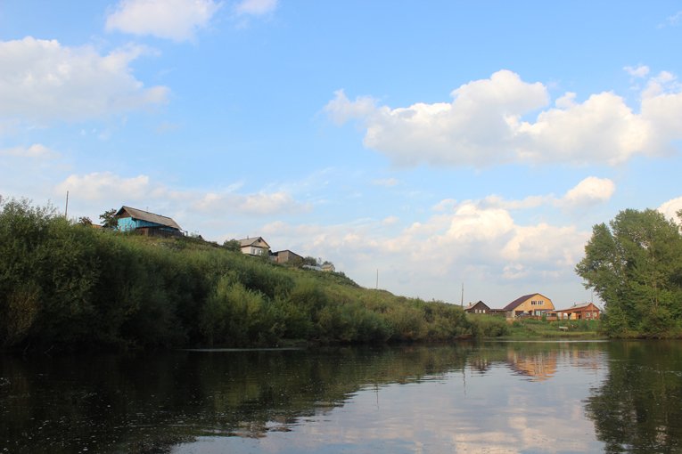 Кочнево с реки Реж