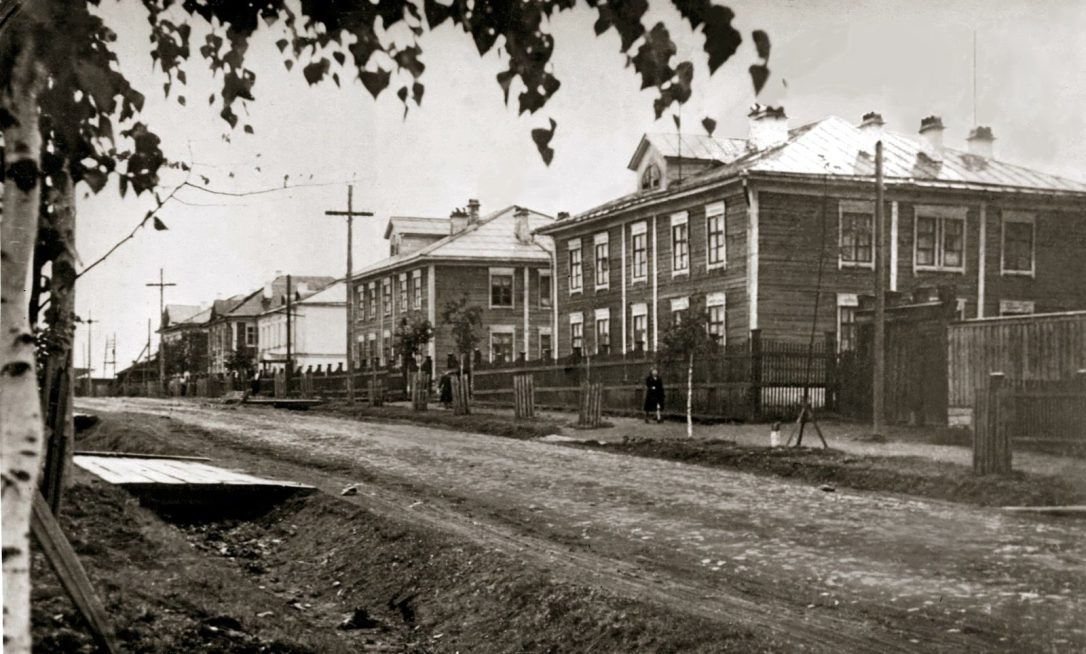 Улица Ленина в 1958 году