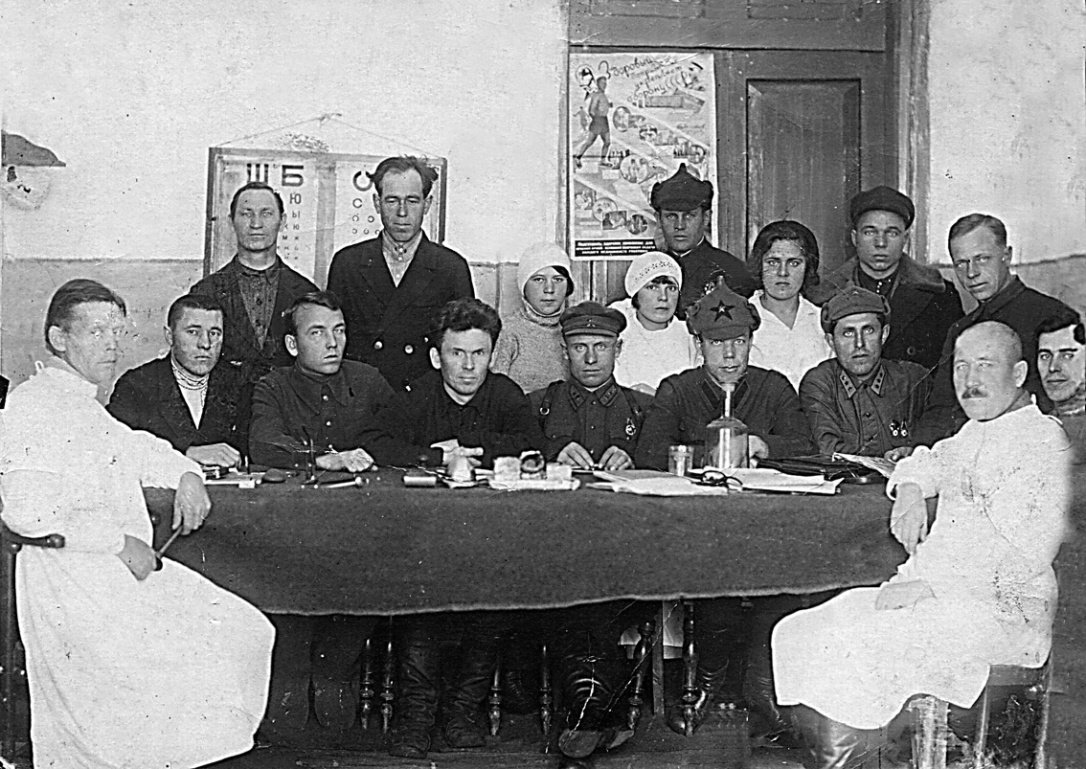 История города Режа 1917 - 1953. Режевская призывная комиссия