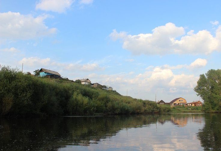 Кочнево с реки Реж