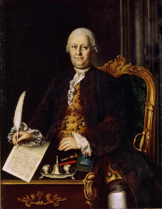 Портрет Саввы Яковлева 1767 года, за 6 лет до образования Режевского завода