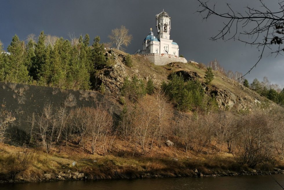Нагорный храм во время реставрации, осень 2020 года