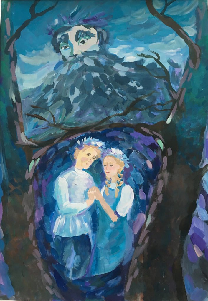 Работа Овчинниковой Олеси, ДШИ, 12 лет