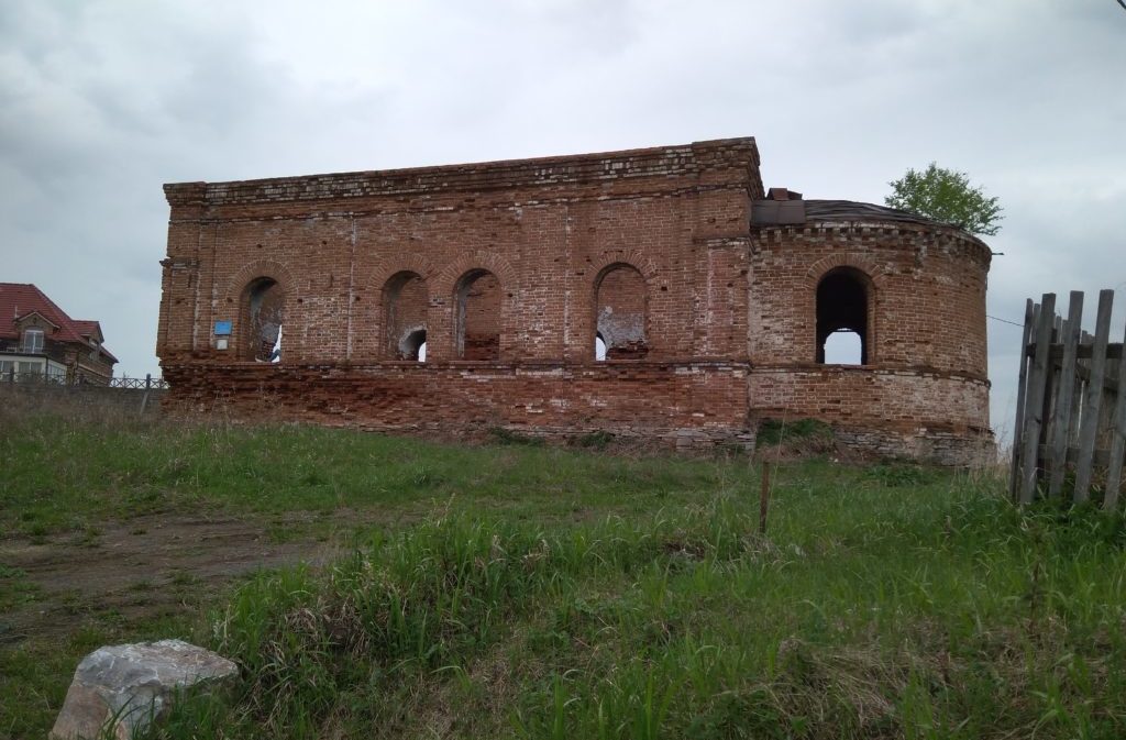 Современное состояние Покровского храма в Першино