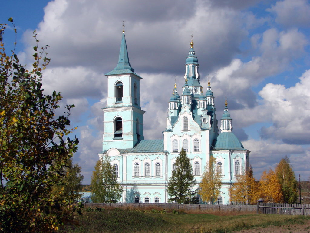 Спасо-Преображенский храм в Нижней Синячихе