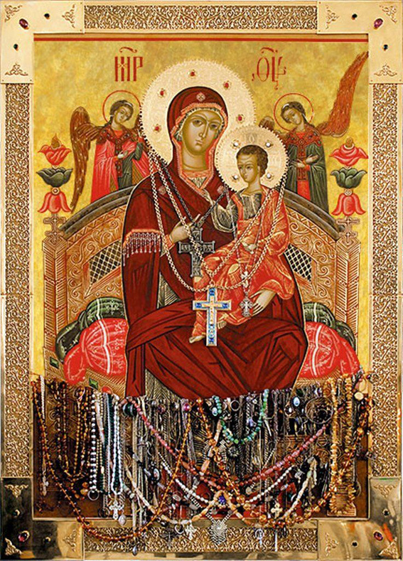 Икона Божией Матери "Всецарица" Тарасковская