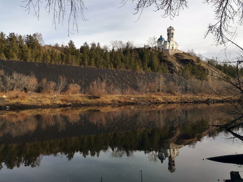 Реж. Храм Иоанна Предтечи во время реставрации, осень 2020 года. Фото Алексея Рычкова