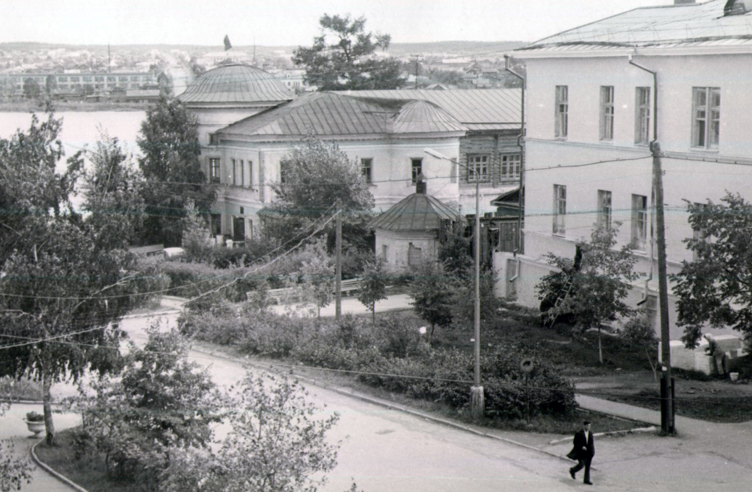 Центр Режа в начале 1970-х годов