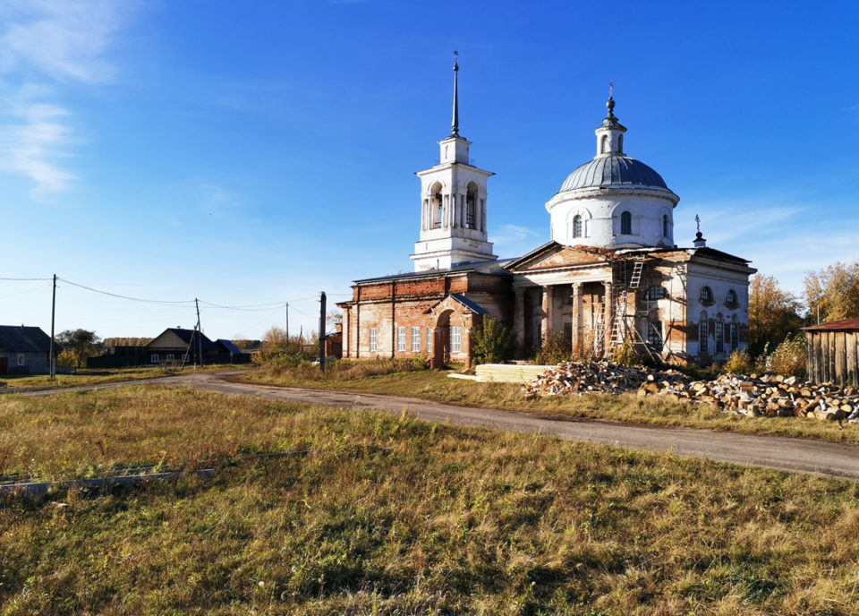 Храм Рождества Христова в селе Липовском
