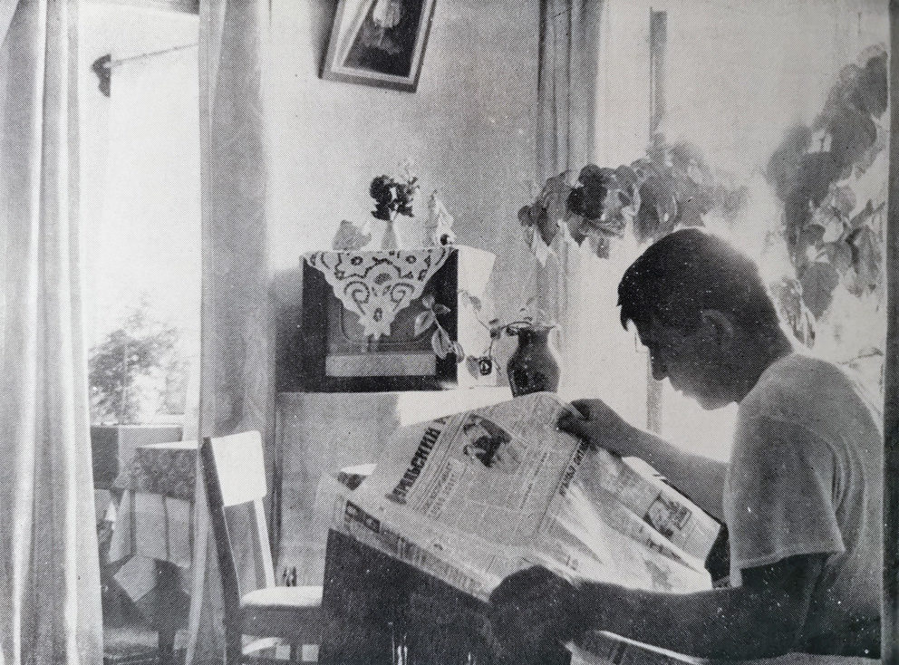 История Режа. К концу 1960-х годов телевизор становится обычной частью обстановки среднего режевлянина