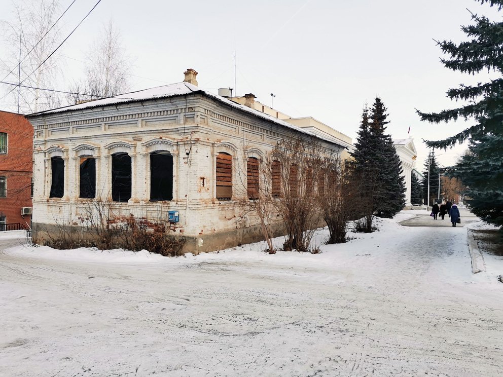 История Режа: здание, где в 1917 году действовала волостная земская управа