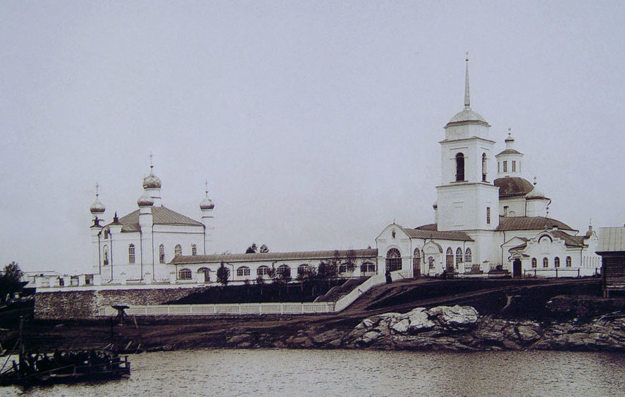 Храмовый комплекс в Меркушино до революции