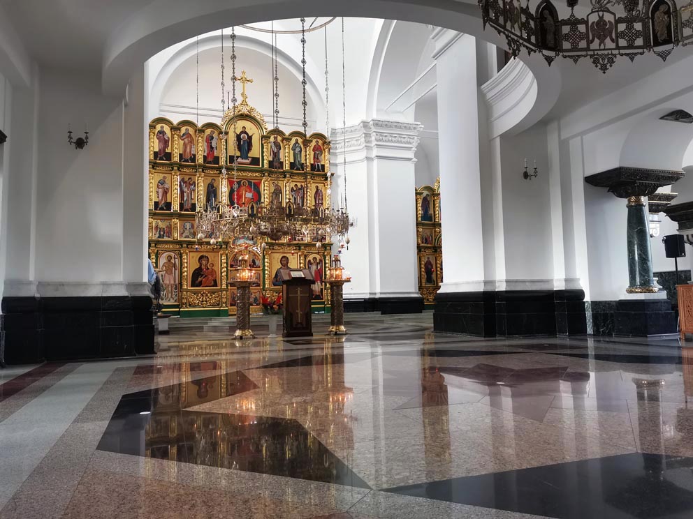 В храме Михаила Архангела в Меркушино