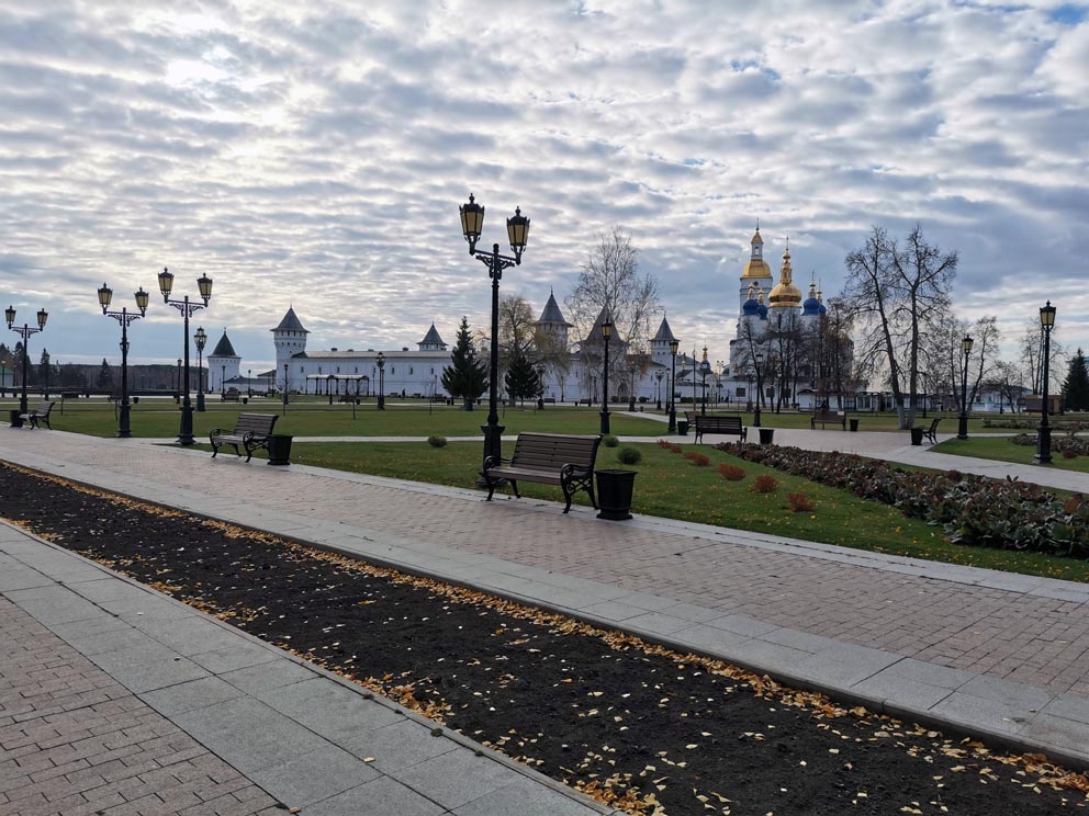 Тобольский кремль. Последний день золотой осени